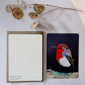 Carta artistica Roodborst