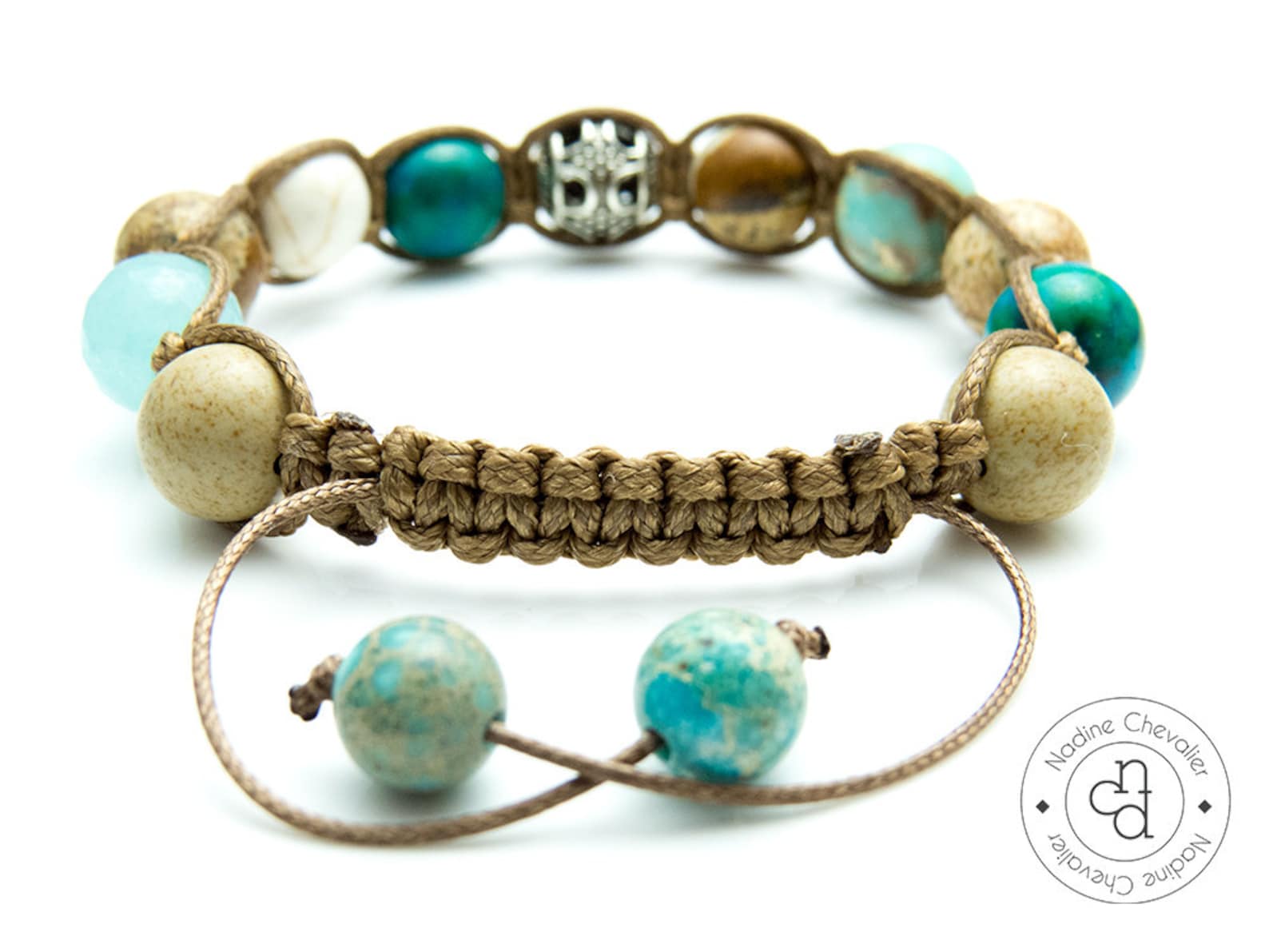 COSTA RICA Shamballa bracelet Gemstones Regalite Jaspe Etsy