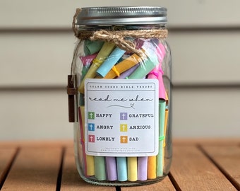 Schriftpotje | Pot met bijbelteksten | Gebedpot | Christelijke affirmaties | Christelijk cadeau | Katholiek | Beterschapscadeau | Moederdagcadeau