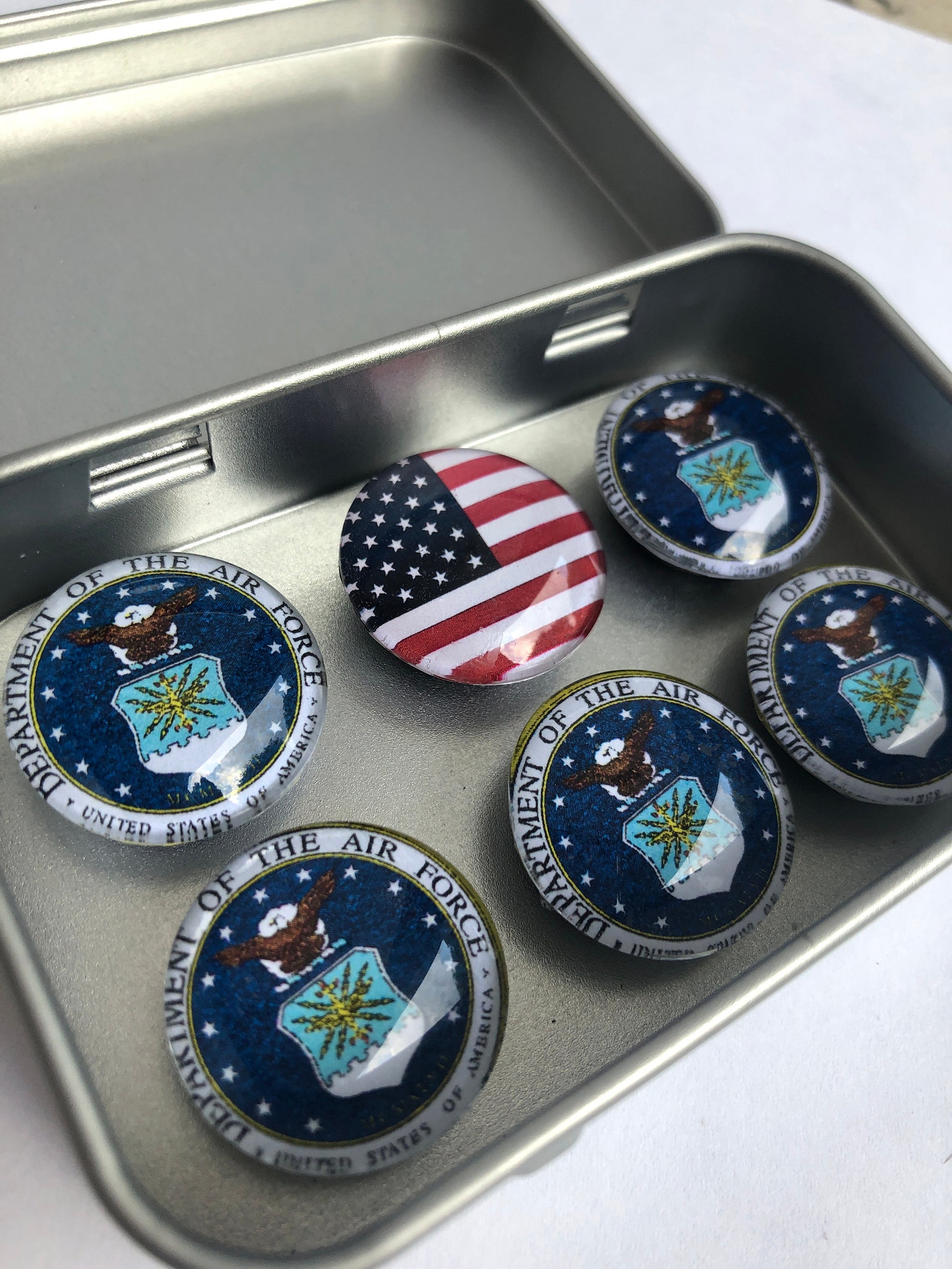 U.S. Air Force Wings Logo Magnet by