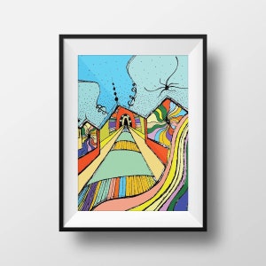 Tunnel Grooves - 18&quot;x24&quot; Download