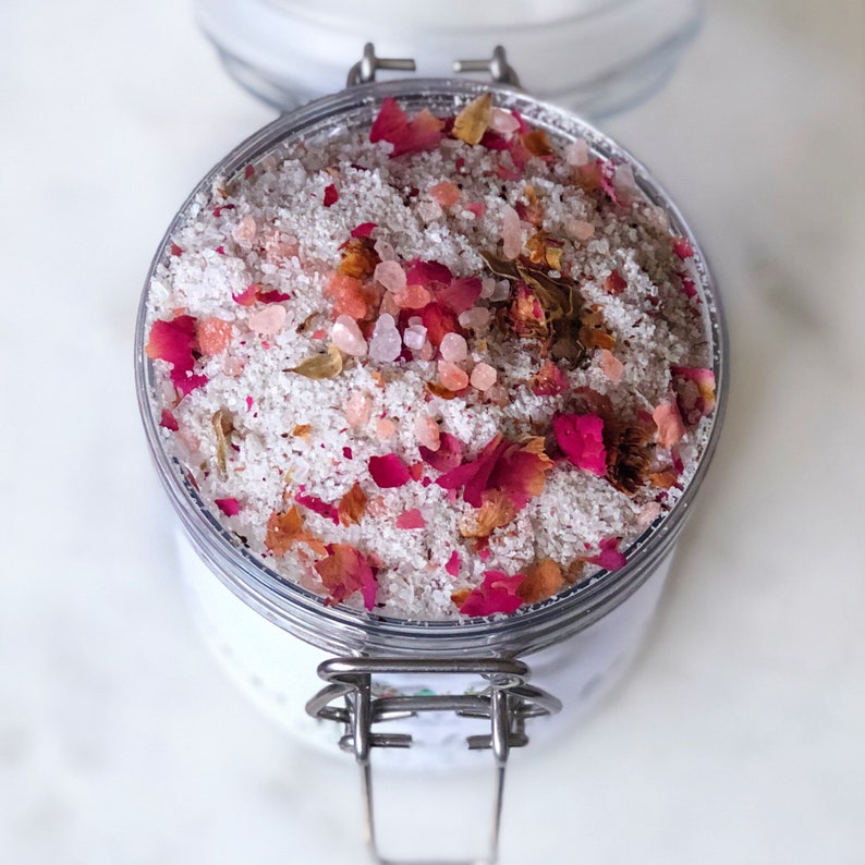 Sweet Himalayan Rose Bath Salt Rose Bath Salt Bath Salts Etsy