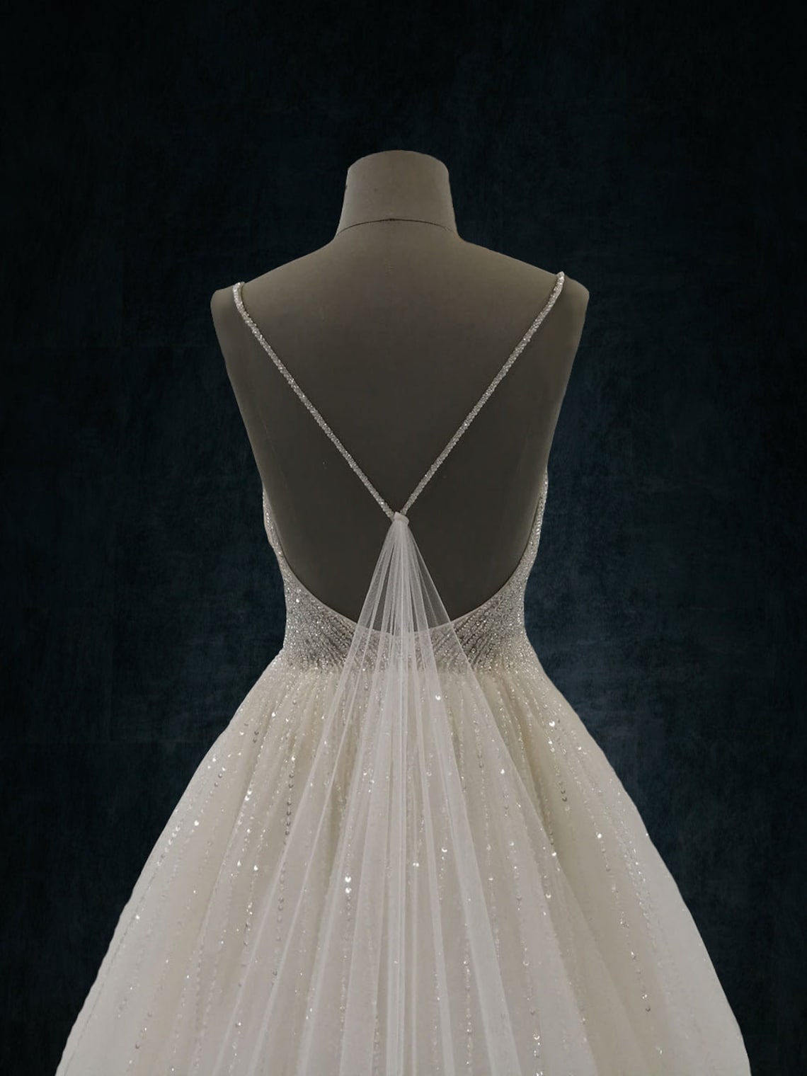 Scoop Straps Beaded Fringe Appliques A-Line Short Wedding Dress main image 1