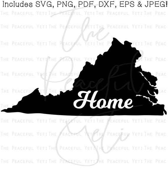 Free Free 52 Virginia Home Svg SVG PNG EPS DXF File