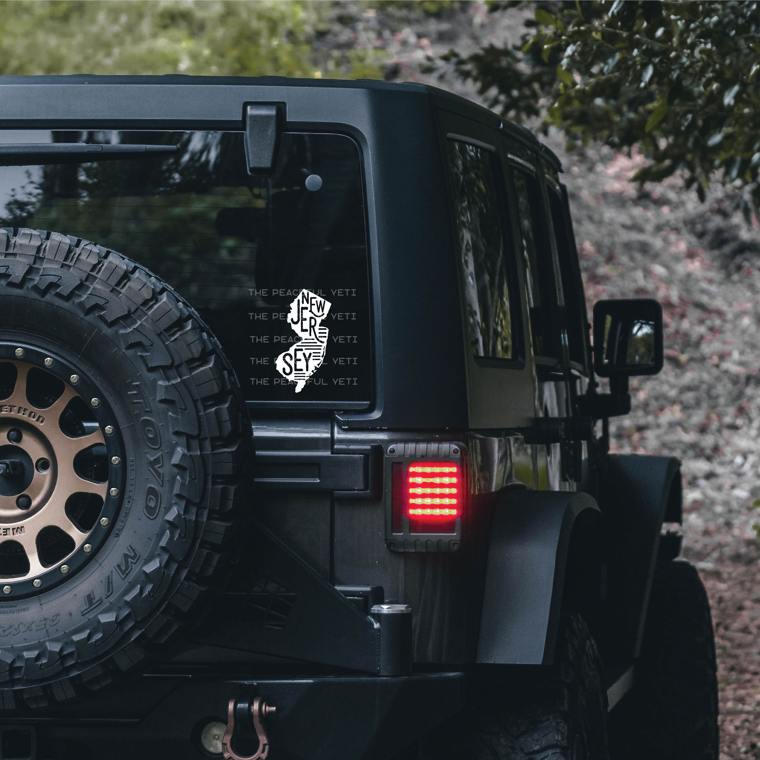 New Jersey State SVG State Typography Digital Download | Etsy