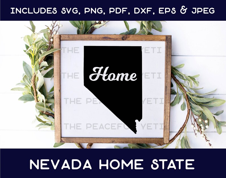 Free Free 278 Nevada Home Svg SVG PNG EPS DXF File