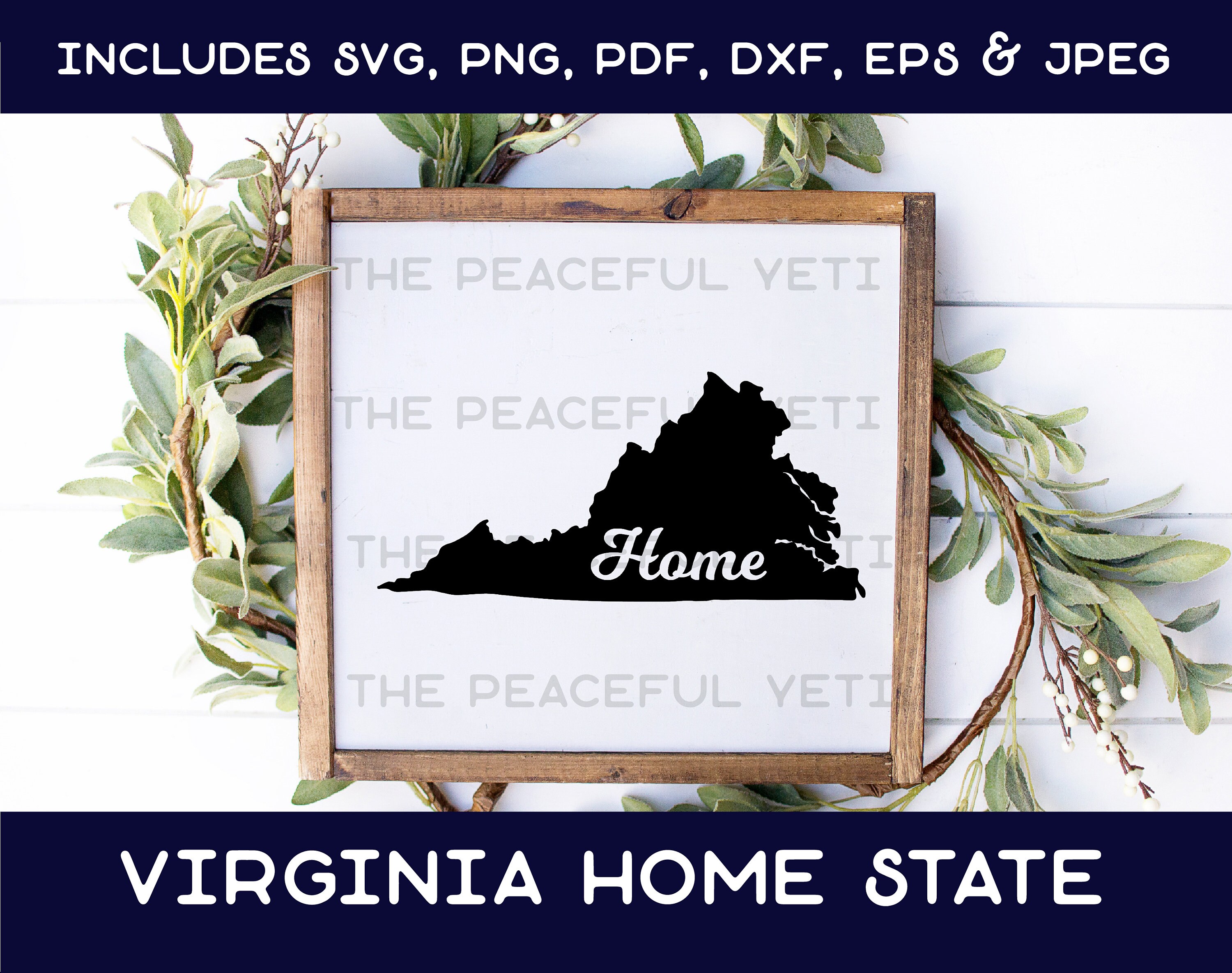 Free Free 303 Virginia Home Svg SVG PNG EPS DXF File