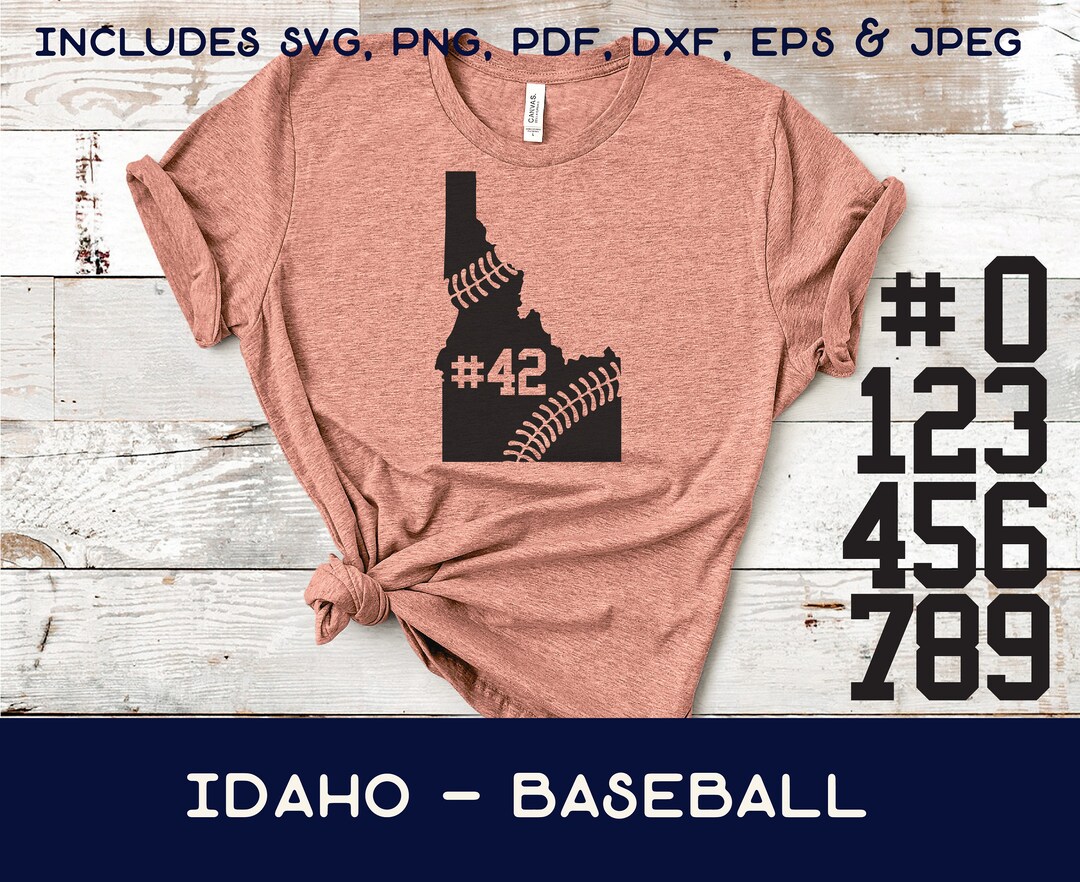 Idaho State Baseball and Softball SVG Idaho Baseball and Softball With