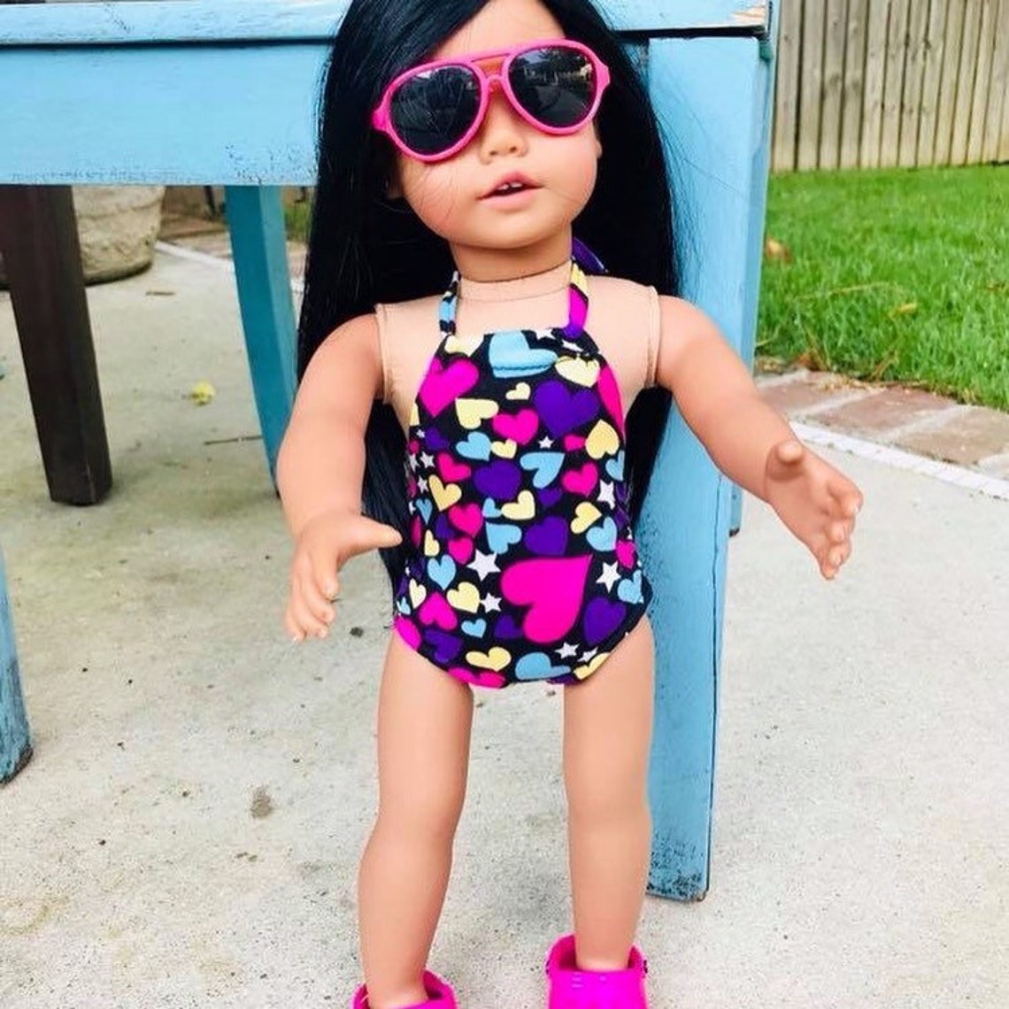American Girl Doll 18 Swimsuit Outfit Each Sold Separately Etsy