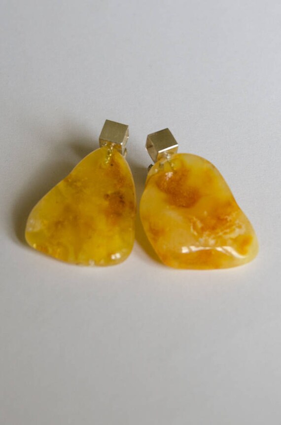 H/ängeohrringe Bernstein Silber 925 Bernsteinohrringe NEU Amber earrings