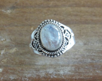 Moonstone / Mystica Byron Bay/ "The Moonlight " Ring / Moonstone Ring / Flower Moon