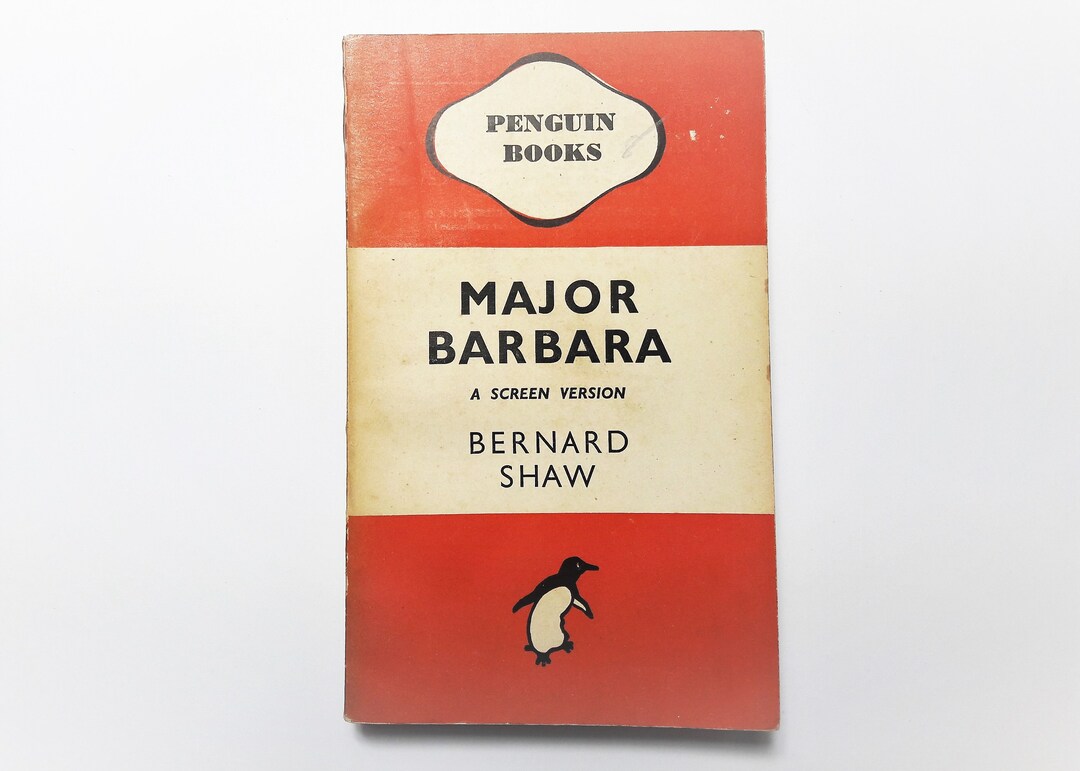 Bernard Shaw Major Barbara Screen Version 1945 Penguin Etsy