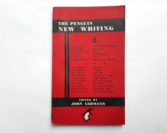 The Penguin New Writing - Vol. 6 - 1941 - John Lehmann - Second hand - Vintage - Paperback
