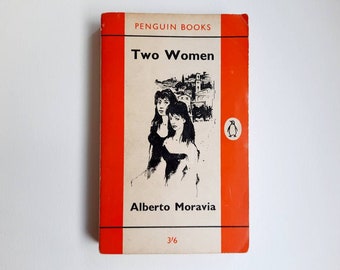 Alberto Moravia - Two Women - 1961 - Penguin Paperback - Second Hand Book