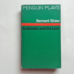 Bernard Shaw - Androclus en de Leeuw - 1969 - Penguin speelt - Paperback boeken - tweede hand boks