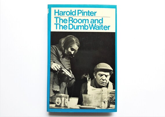 Harold Pinter 1981 The Room And The Dumb Waiter Theatre Eyre Methuen Second Hand Vintage Paperback Book