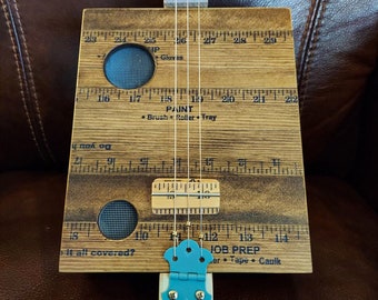 Acoustic Yard Stick Cigar Box Guitar