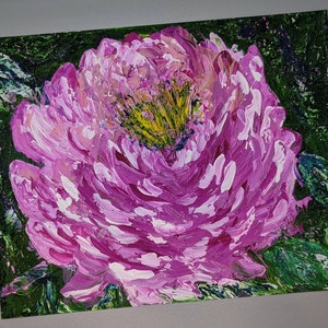 Art Print, Original Painting, Summer, Flowers, House Warming, Wall Decor, Art, Gifts, Peony, Garden, Gifts, Matte Print, Pink, Mother&#39;s Day