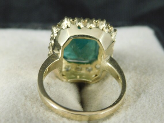 May Birthstone Custom 4.54 ct. Emerald Cut Columb… - image 9