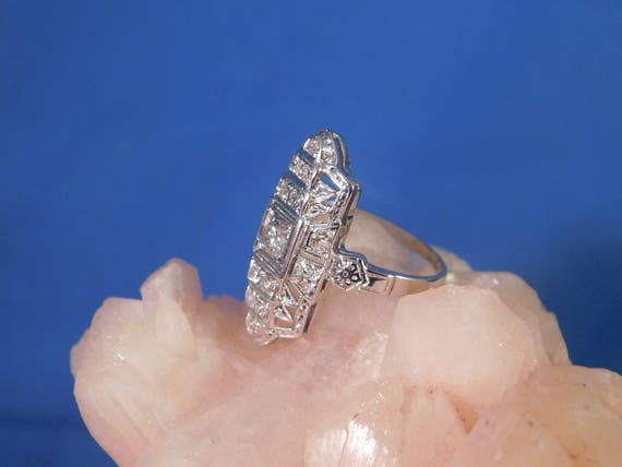 Estate Art Deco .50 Ct. European Cut Diamond Fili… - image 2