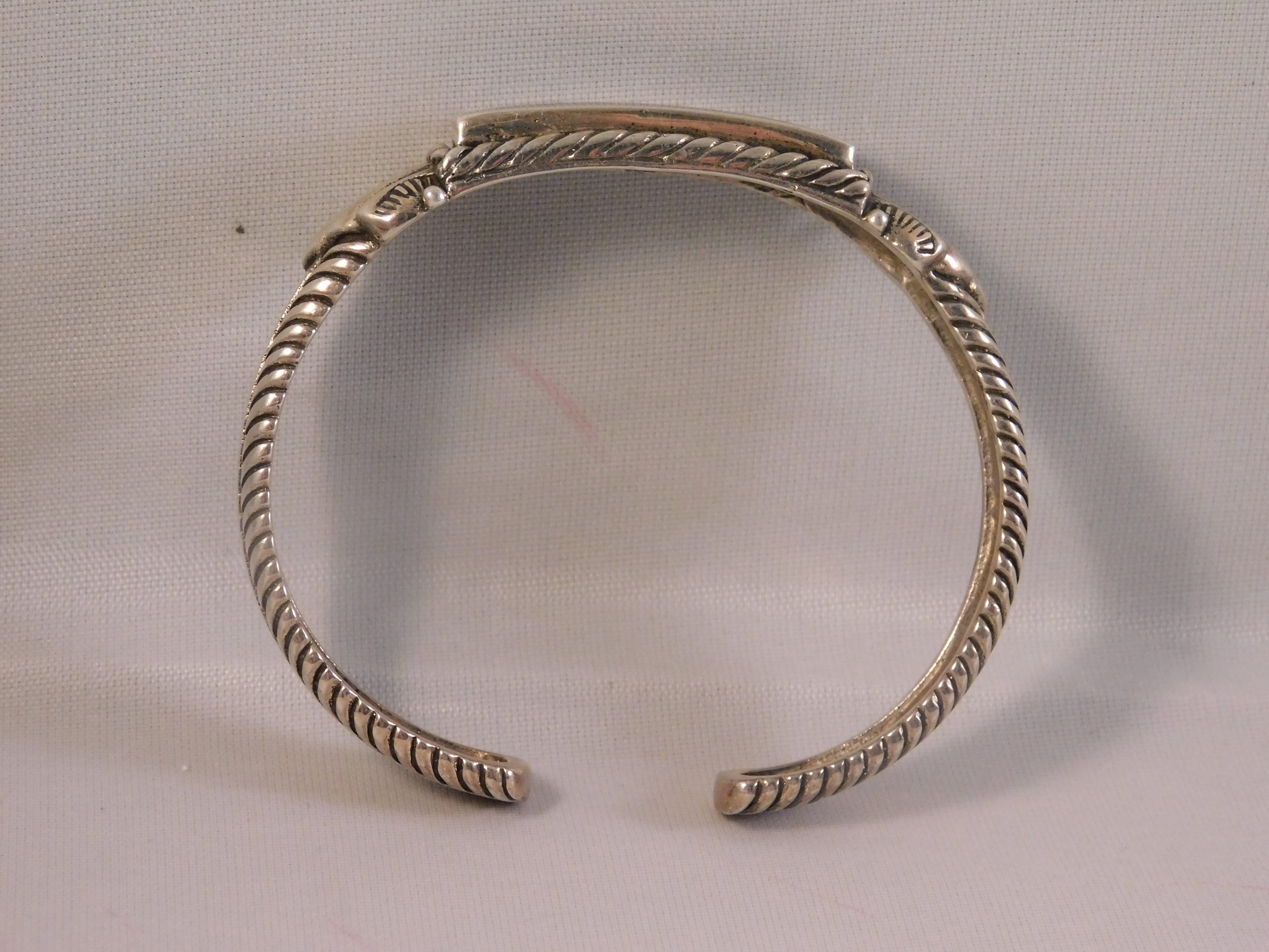 【お洒落上級者】ALDO ブレスレット スタイルアップ 上品パール Vintage Lapis Lazuli Sterling Silver Cuff Bracelet - Etsy
