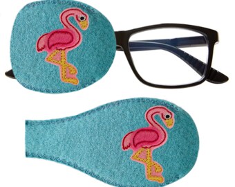 Parche de gafas Flamingo para ambliopía y tratamiento del ojo vago