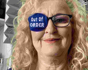 Out of Order Augenklappe für Brille, Amblyopie-Behandlung, post op