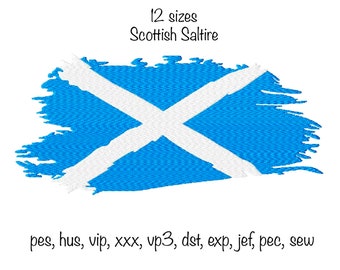 Scotland St Andrews Embroidered Keyring