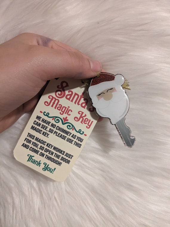 Santa's Magic Key Personalized Christmas Eve Key Santa's Key