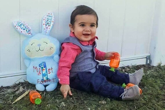 my first easter stuffed animals
