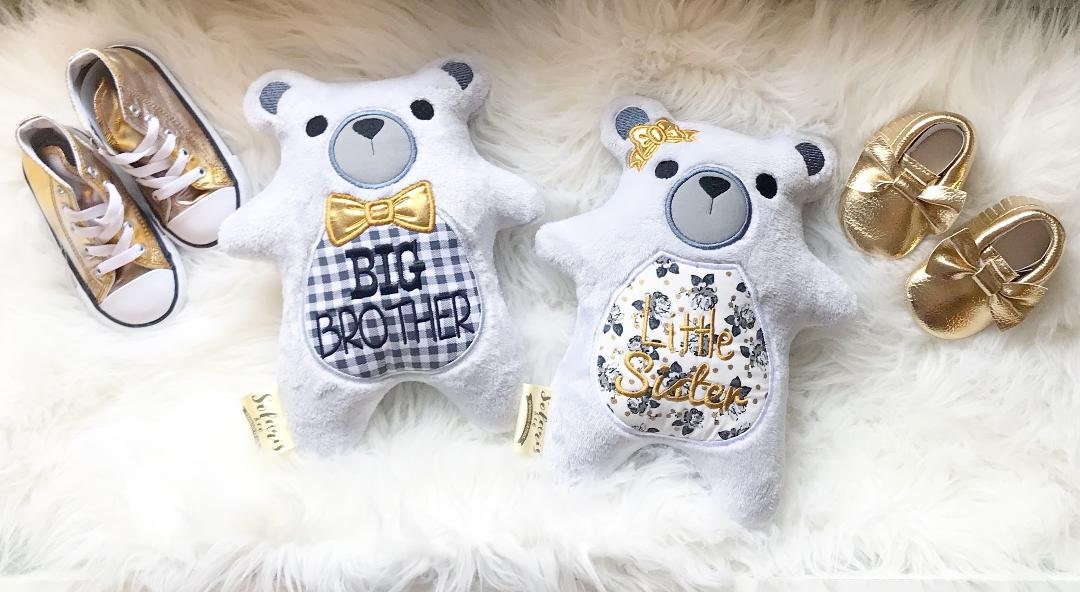 big brother little brother stuffed animals