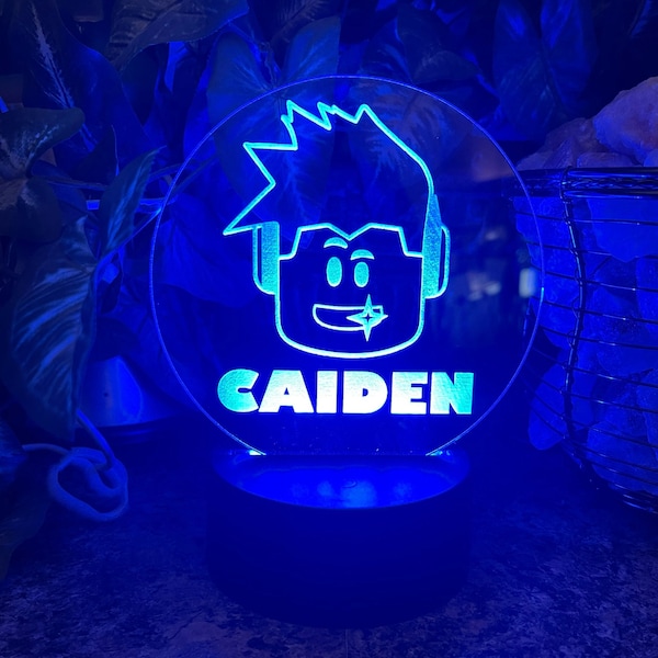 Avatar Gaming LED Night Light - 7 Color Options - Desk or Room Decor - Kids Toy Home Decoration Gamer Computer Online Toys Lamp Art Bedroom