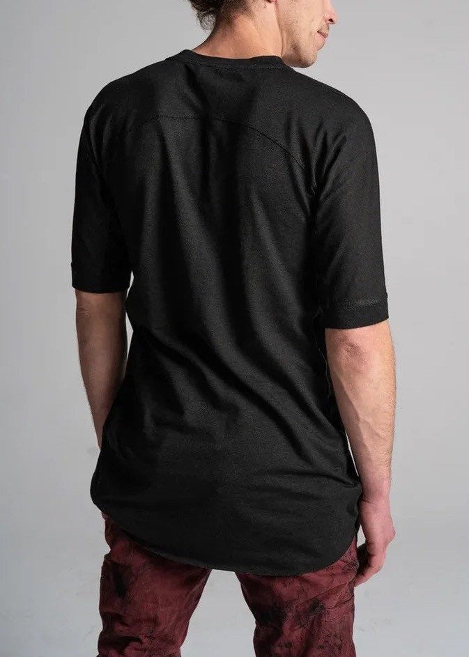 N13L unusual shoulder t-shirt | Etsy