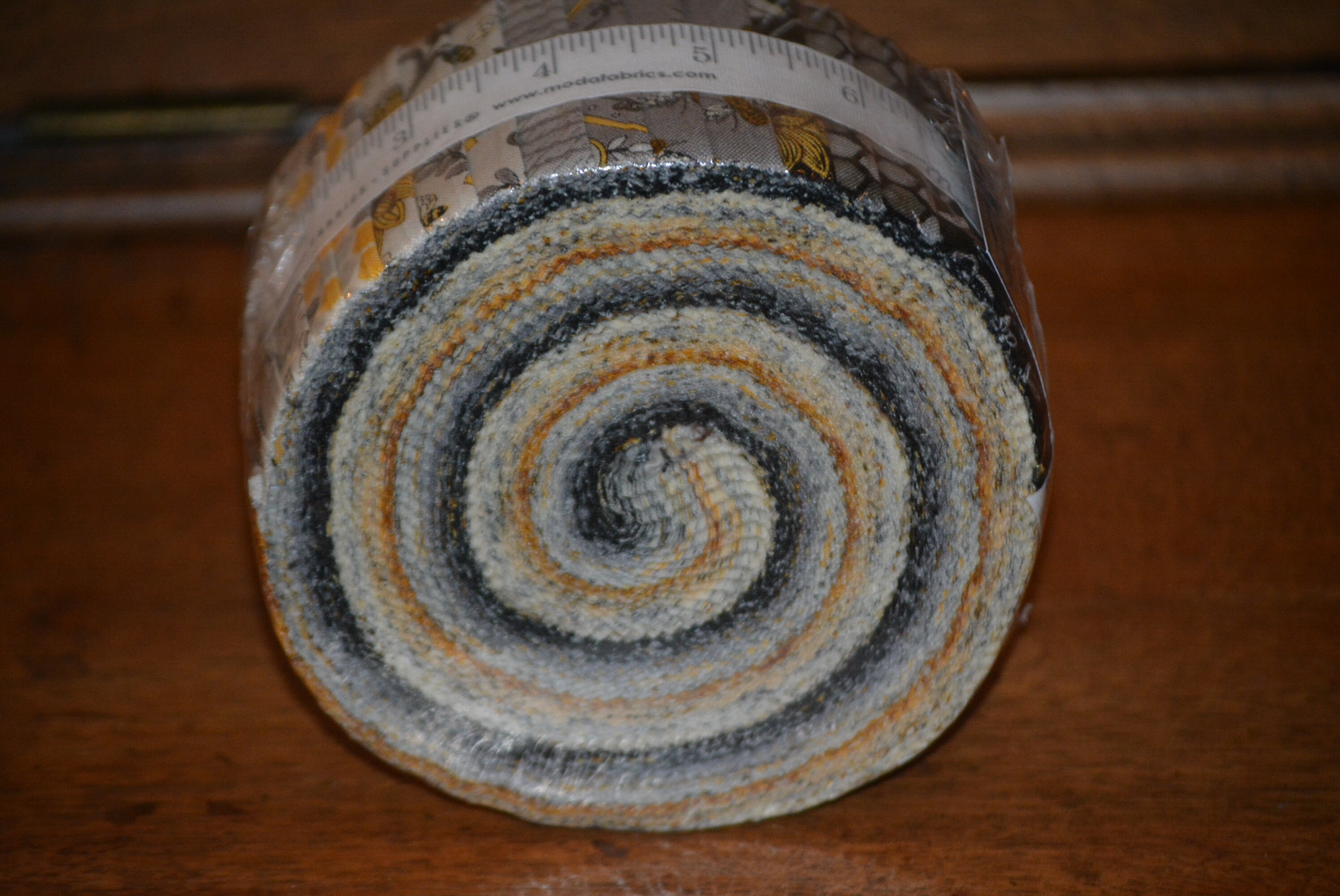 Moda Bee Grateful Jelly Roll Gray Yellow Etsy