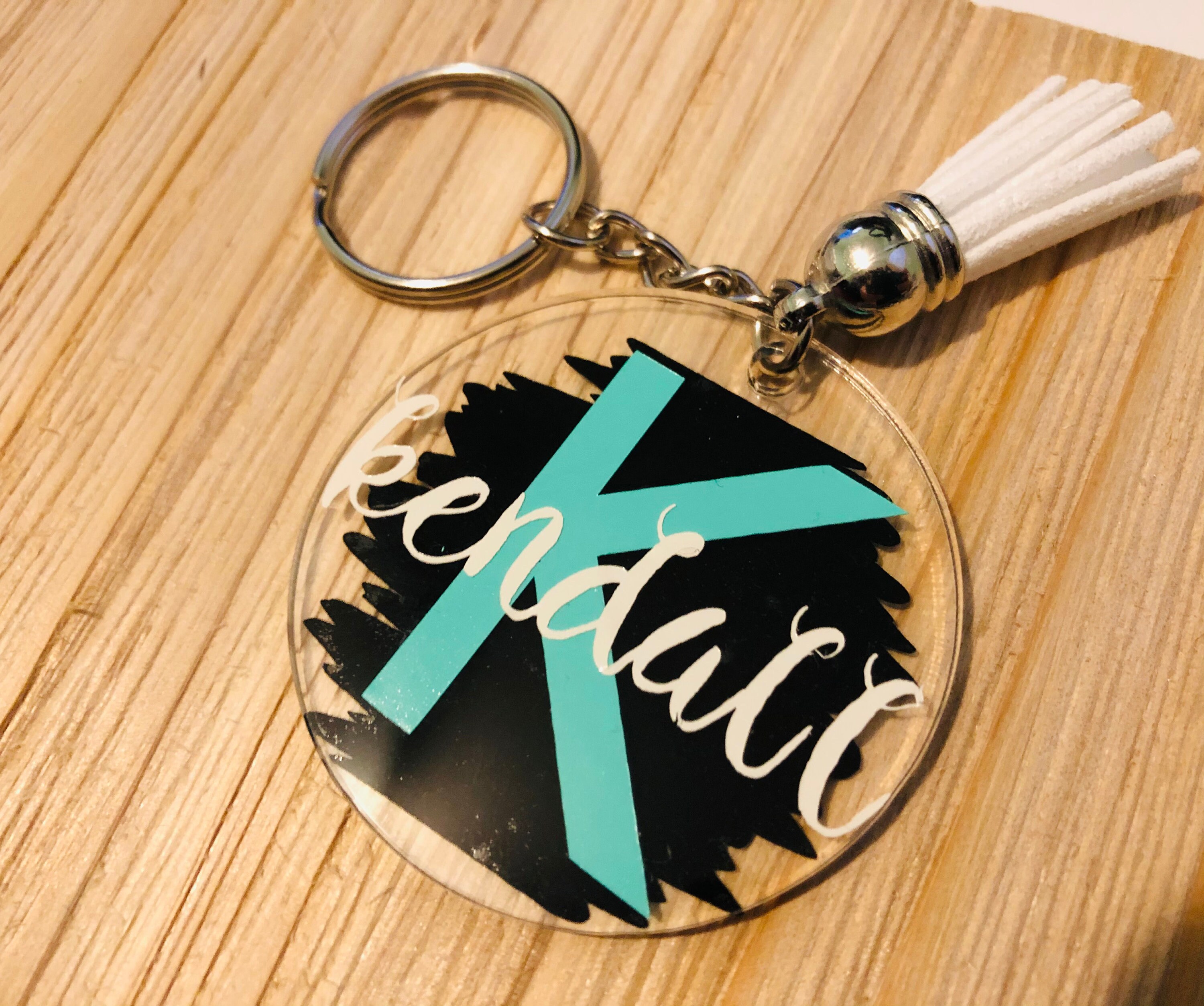 Personalized Acrylic KeyChain Etsy