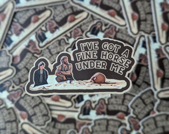 Jeremiah Johnson 2.5&quot; vinyl sticker weatherproof stickers - Robert Redford - western movies