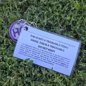 Geocaching-trackablekaart - Houd trackables veilig - geocachingbenodigdheden