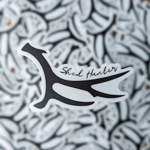Shed Hunter 2.5&quot; vinyl sticker weatherproof hunting stickers Buck Mule Deer Shed Antler