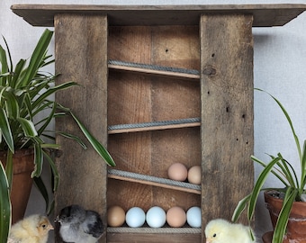 Fresh Egg Storage Large - Egg Dispenser - Egg Wall Rack - Egg Skelter