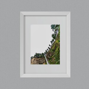 Multnomah Falls, Multnomah County, Oregon, matted print