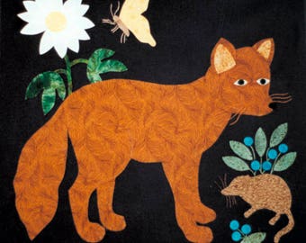 Woodland Creatures Collector Series #6 Fox Pattern by Rosemary Makhan