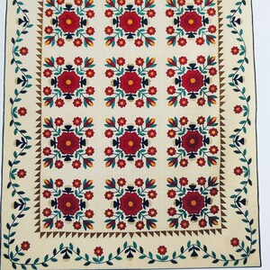 Canadiana Rose Applique Quilt Pattern image 2
