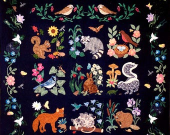 Woodland Creatures Animal Patterns by Rosemary Makhan