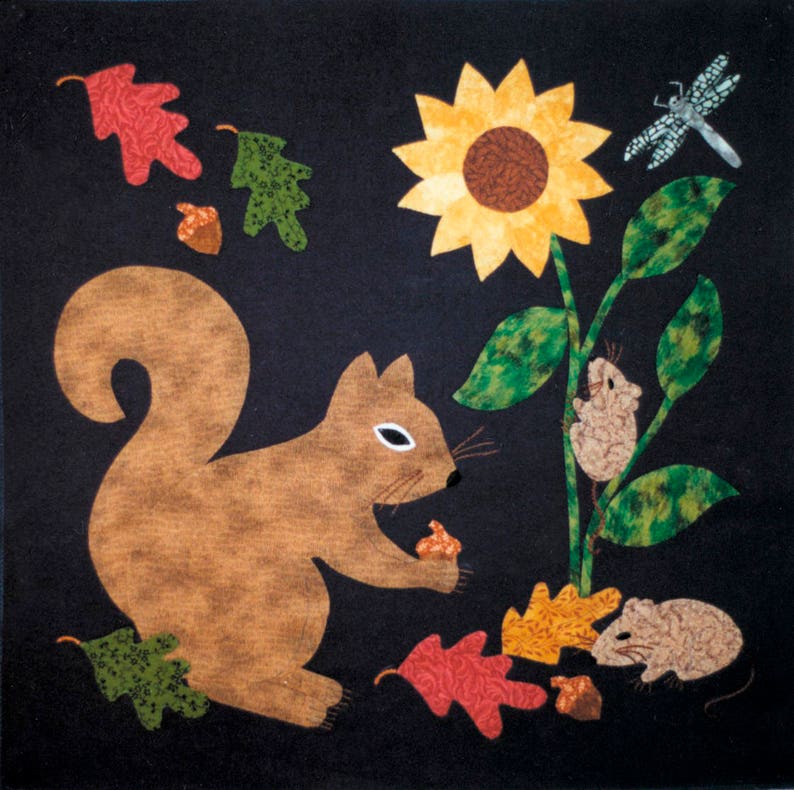 Woodland Creatures Collector Quilt Animal Patterns by Rosemary Etsy