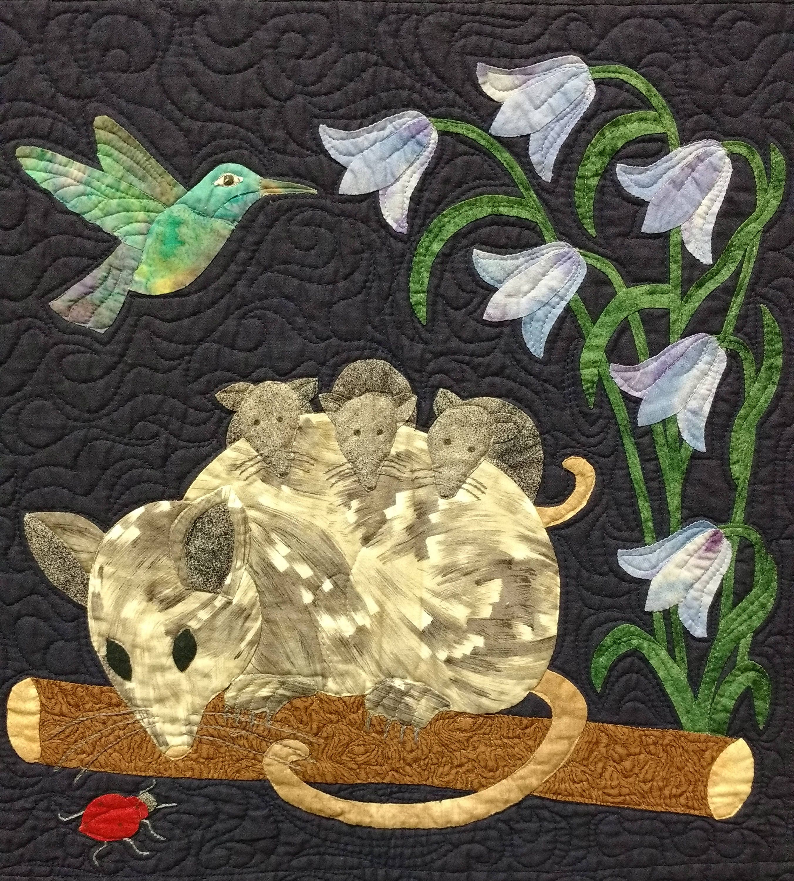 Woodland Creatures Collector Series #9 Opossums Pattern by Rosemary Makhan