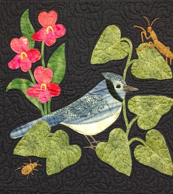Woodland Creatures Collector Series #8 Blue Jay Pattern by Rosemary Makhan