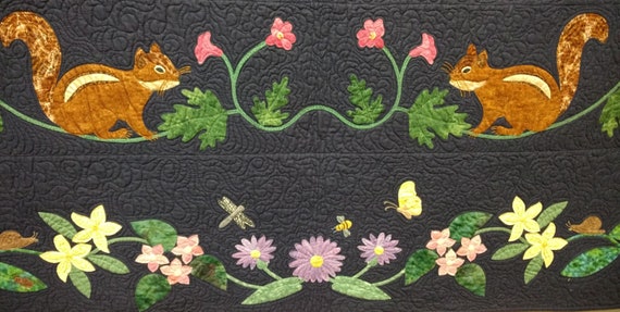 Woodland Creatures Collector Series Border Patterns by Rosemary Makhan