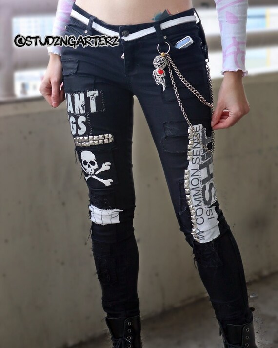 2008 Emo Crust Punk Tripp Pants Custom 