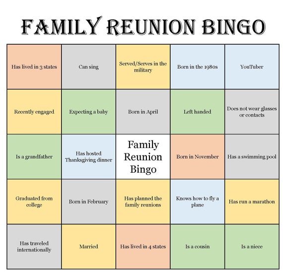 Bingo game for family online Bingo game for family online