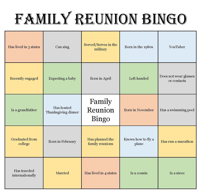 Online Bingo With Family Online Bingo With Family
